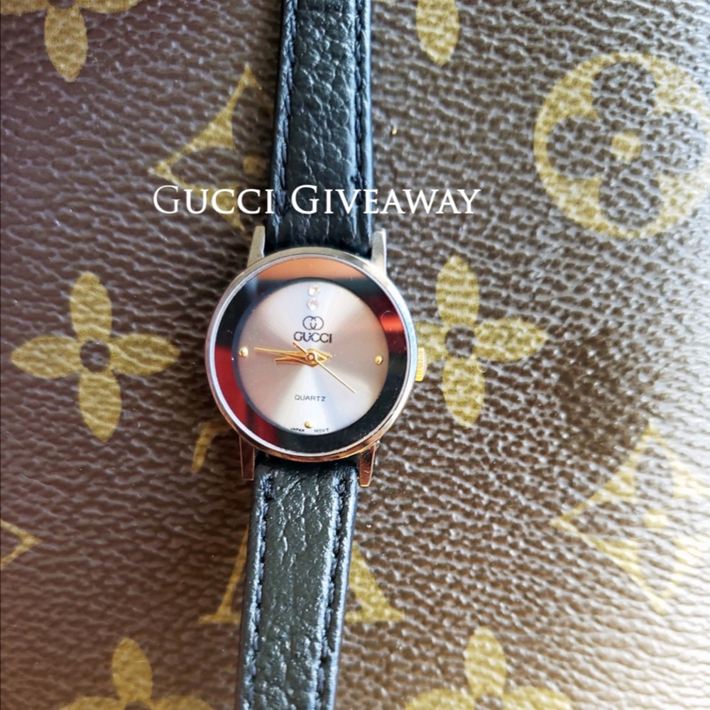 Free GUCCI Watch✨ Gucci Giveaway! Details below